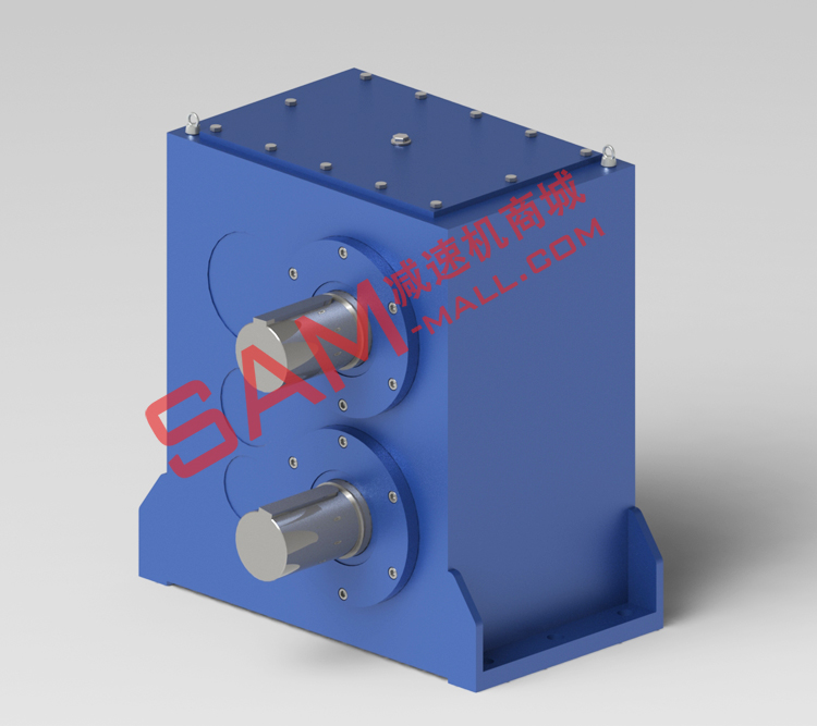 雙輸出軸減速機前側視圖 雙輸出軸減速機前側視圖